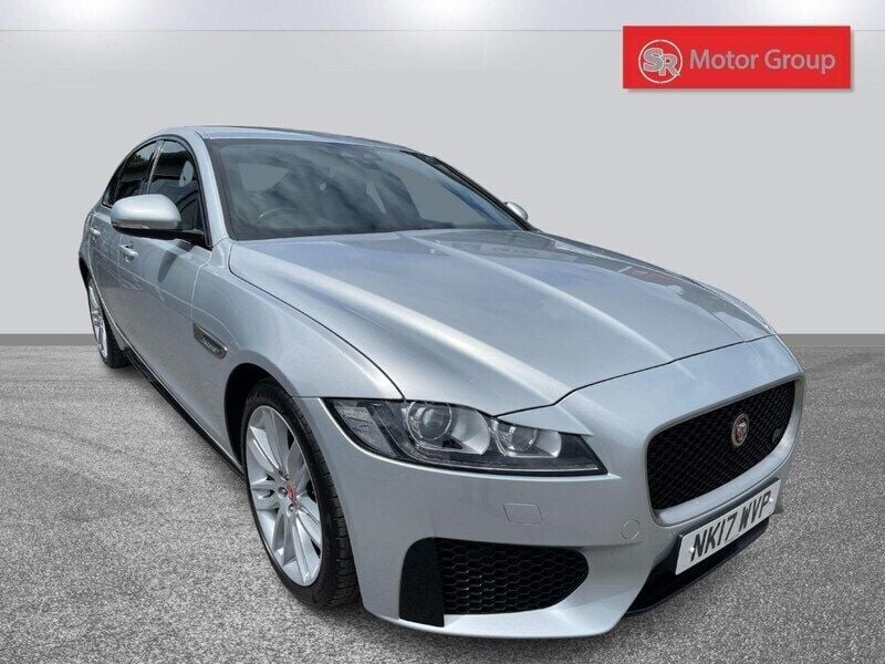 Silver Used 2017 Jaguar XF S Sedan | £11,481 (Good price) - Image 1/4