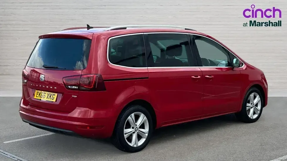 Used Seat Alhambra SE 184 HP (135 kW) 2016 Red MPV