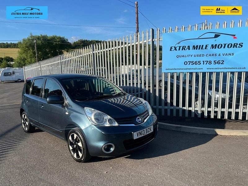 Blue Used 2013 Nissan Note N-TEC MPV | £2,995 (Good price) - Image 1/4