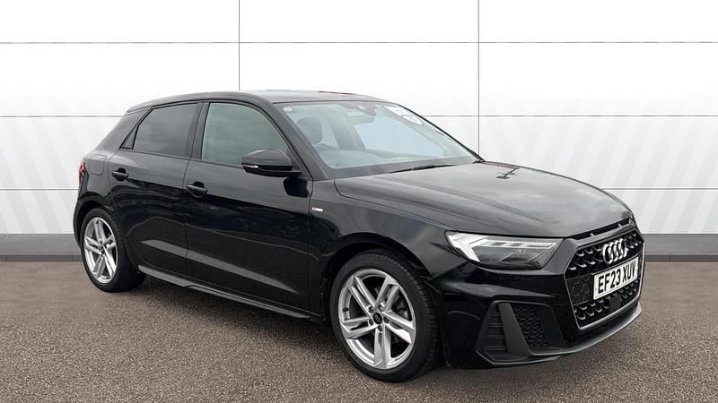 Used Audi A1 S-Line 110 HP (80 kW) 2023 Black Hatchback