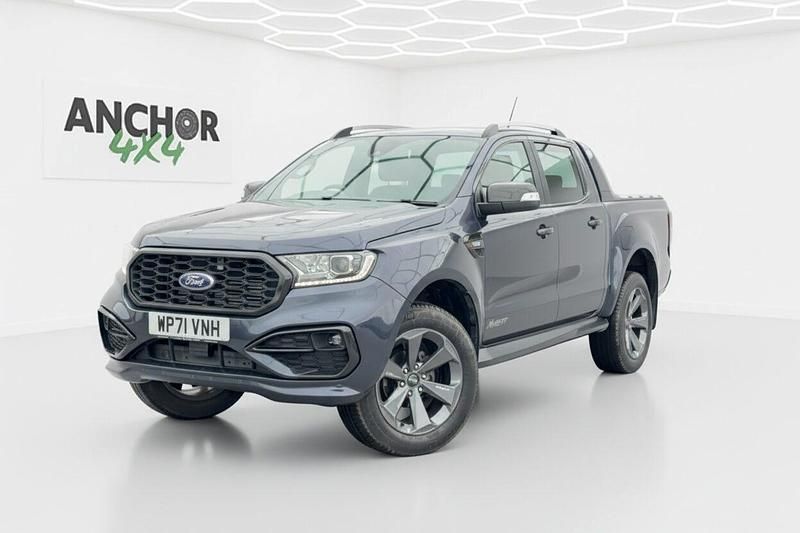 Grey Used 2022 Ford Ranger Wildtrack Pickup | £29,979 (Expensive) - Image 1/4