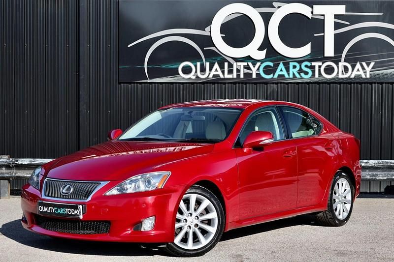 Usado Lexus IS250 2009 Rojo Berlina