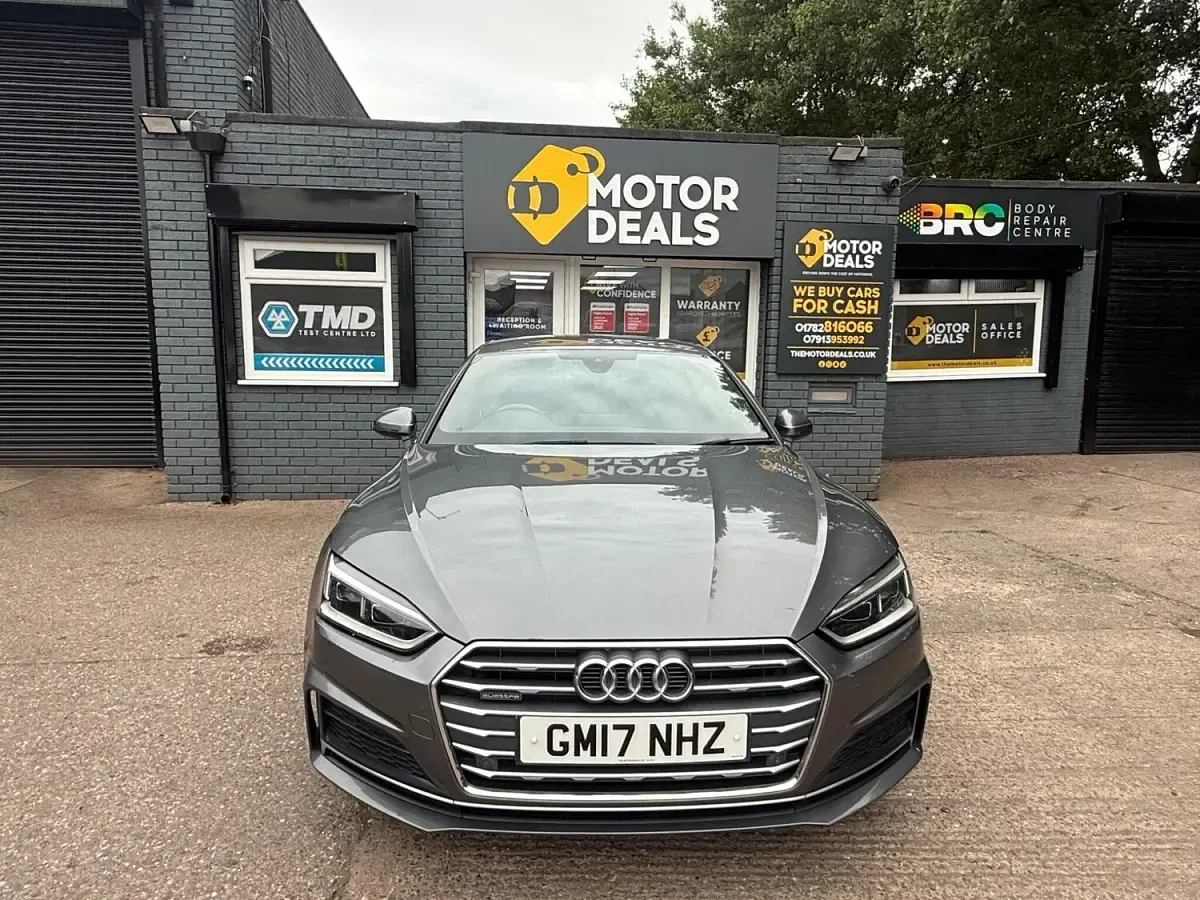 Used Audi A5 S-Line 2017 Grey Coupe