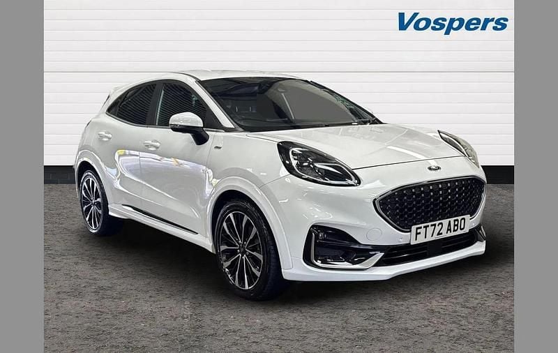 White Used 2023 Ford Puma Gen-E ST-Line SUV | £17,300 (Fair price) - Image 1/3