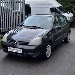 Used Renault Clio II Dynamique 98 HP (72 kW) 2007 Black Hatchback