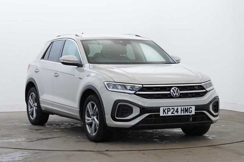 Grey Used 2024 VW T-Roc R-line SUV | £27,989 (Fair price) - Image 1/4