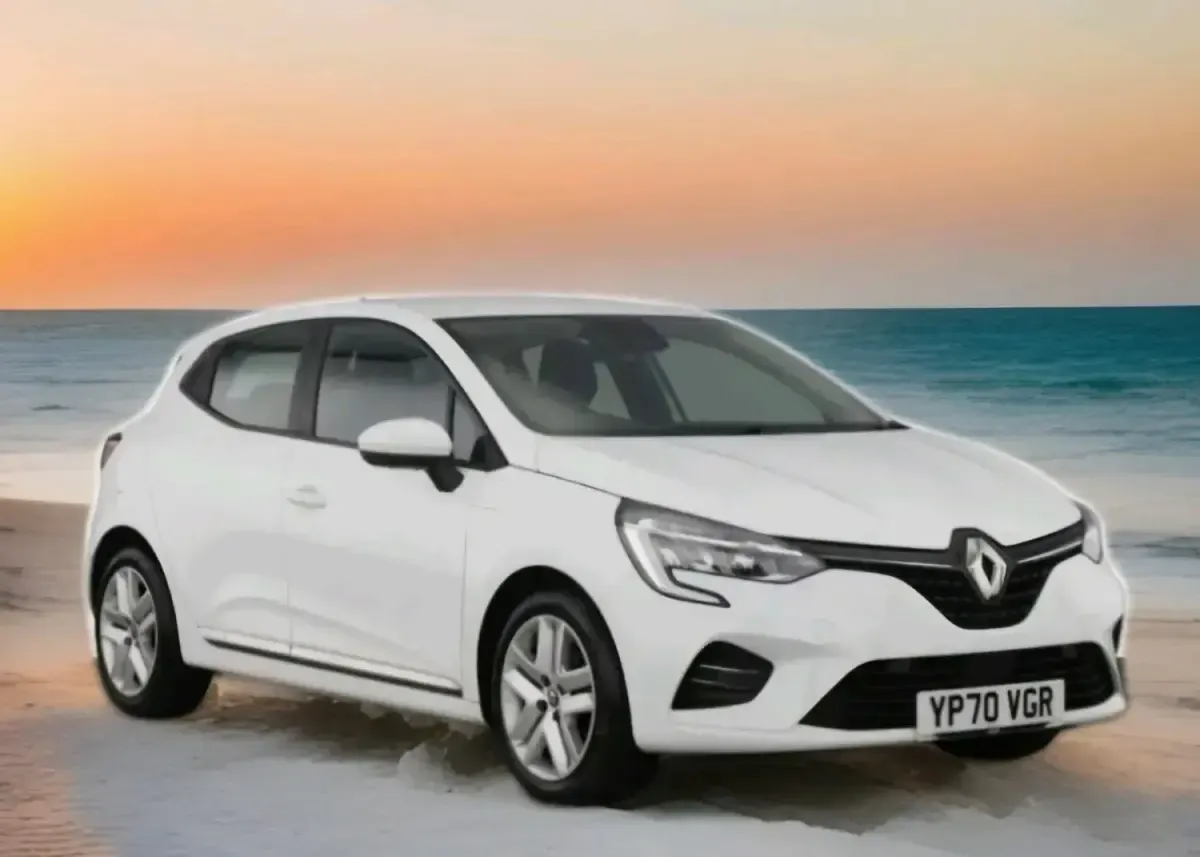 Used Renault Clio V Iconic 2020 White Hatchback