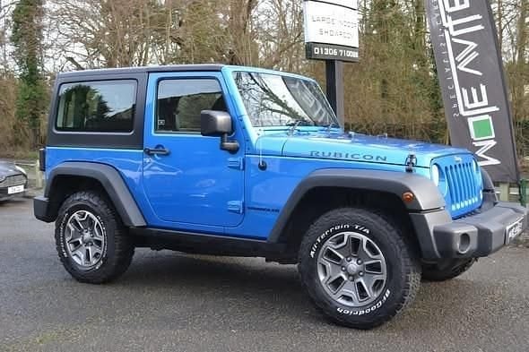 Used Jeep Wrangler Rubicon 285 HP (209 kW) 2014 Blue SUV