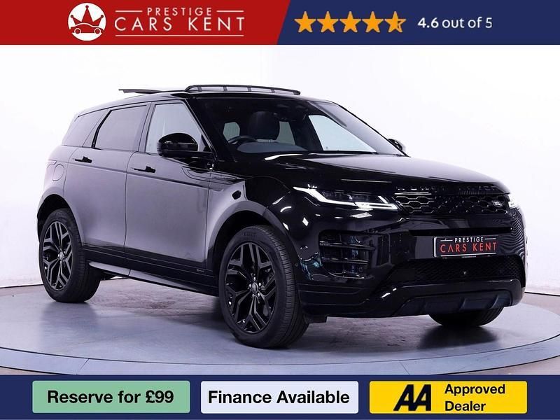 Black Used 2021 Land Rover Range Rover evoque SE Dynamic Estate | £26,434 (Fair price) - Image 1/4