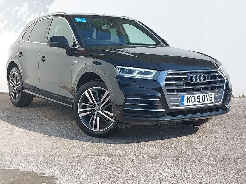 Black Used 2019 Audi Q5 S-Line SUV | £19,998 (Fair price) - Image 1/4