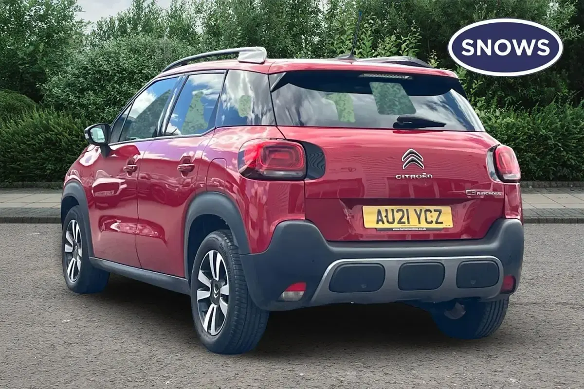 Used Citroën C3 Aircross PureTech 110 HP (80 kW) 2021 Red SUV