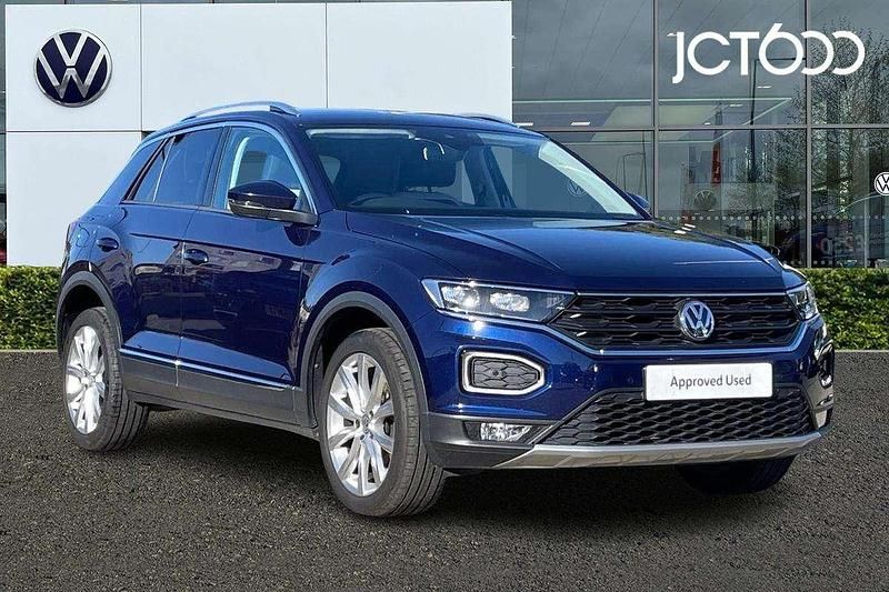 Blue Used 2018 VW T-Roc SEL SUV | £14,310 (Fair price) - Image 1/4