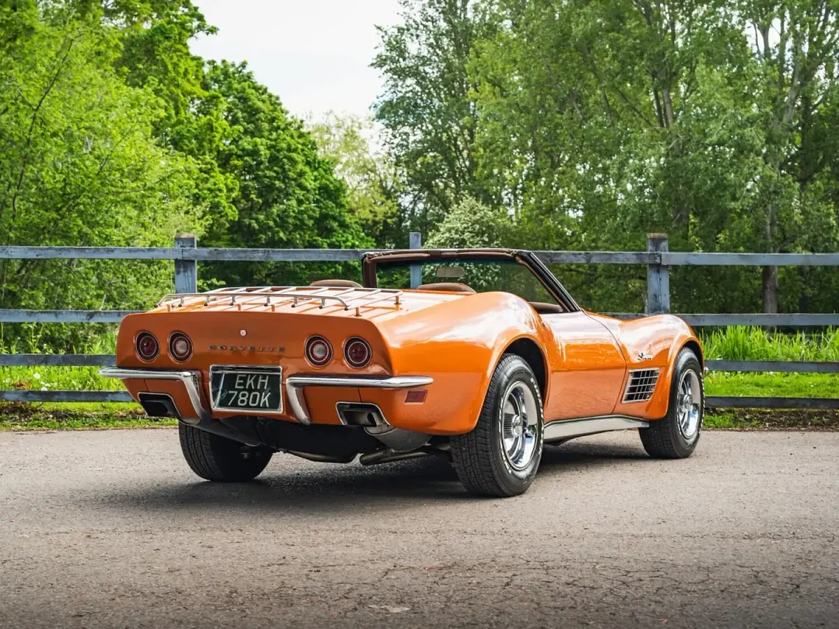 Used Corvette Stingray 2019 Orange