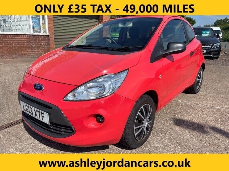 Used Ford Ka Studio 69 HP (50 kW) 2013 Red Hatchback