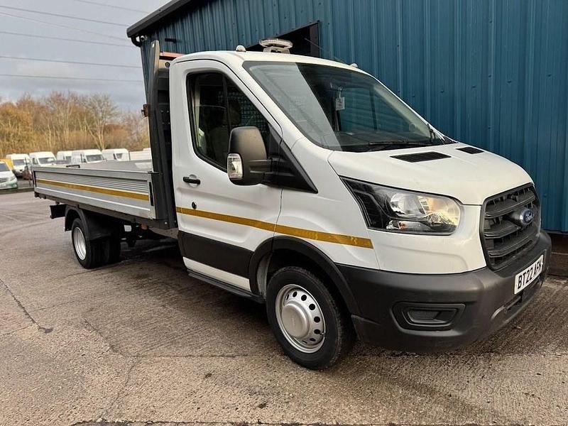 Used Ford Transit 130 HP (95 kW) 2022 White Cabriolet