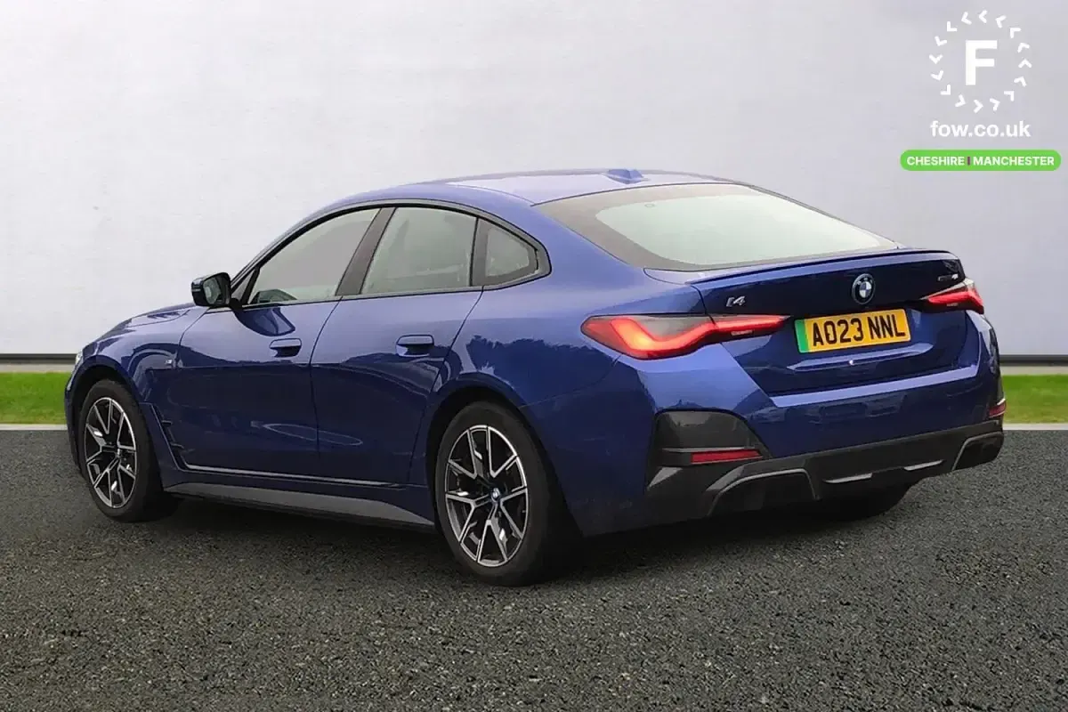 Used BMW i4 M Sport 250 kW (340 HP) 2023 Blue Sedan