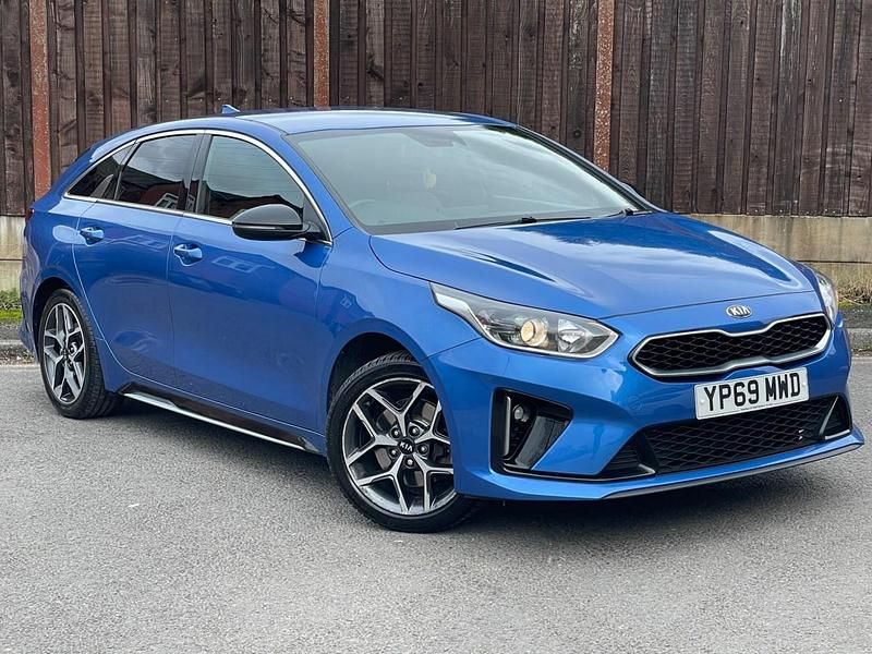 Used Kia ProCeed GT-Line 140 HP (102 kW) 2019 Blue Estate