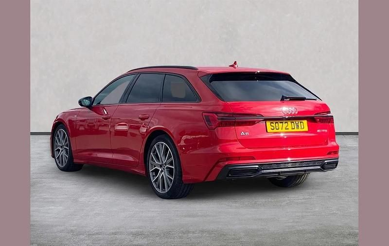 Used Audi A6 Black Edition 204 HP (150 kW) 2023 Red Estate