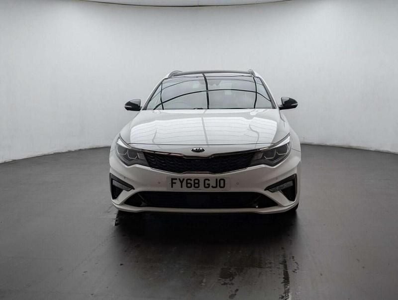 Used Kia Optima GT-Line S 136 HP (100 kW) 2018 White Estate