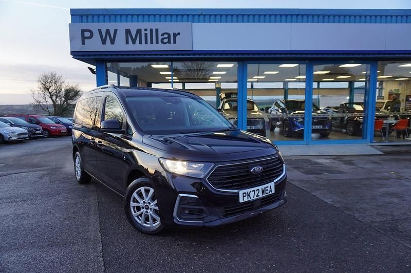 Ink black Used 2022 Ford Tourneo Connect Titanium MPV | £18,990 (Fair price) - Image 1/4