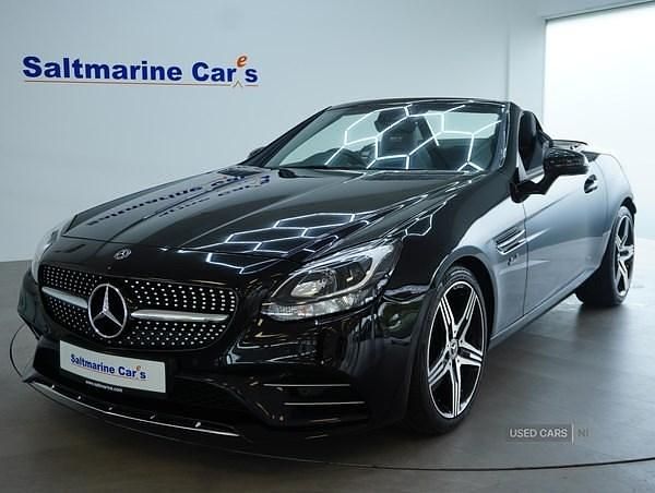 Black Used 2021 Mercedes SLC200 Edition Cabriolet | £21,990 - Image 1/4