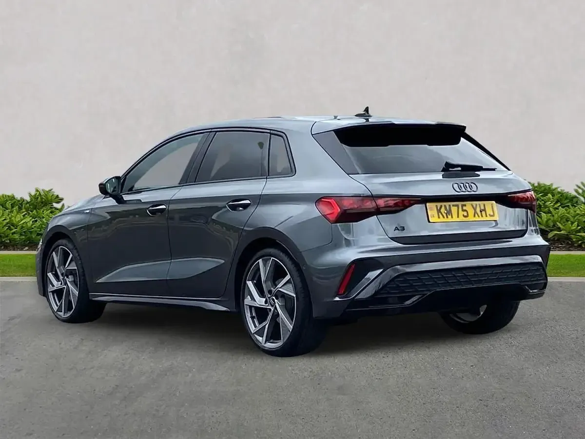 Used Audi A3 Sportback Black Edition 150 HP (110 kW) 2025 Grey Hatchback