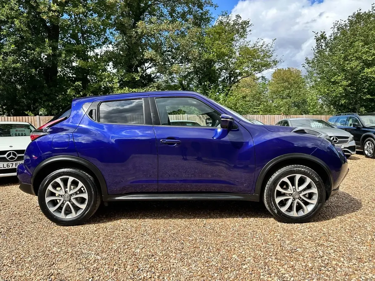 Used Nissan Juke Tekna 110 HP (80 kW) 2016 Blue SUV