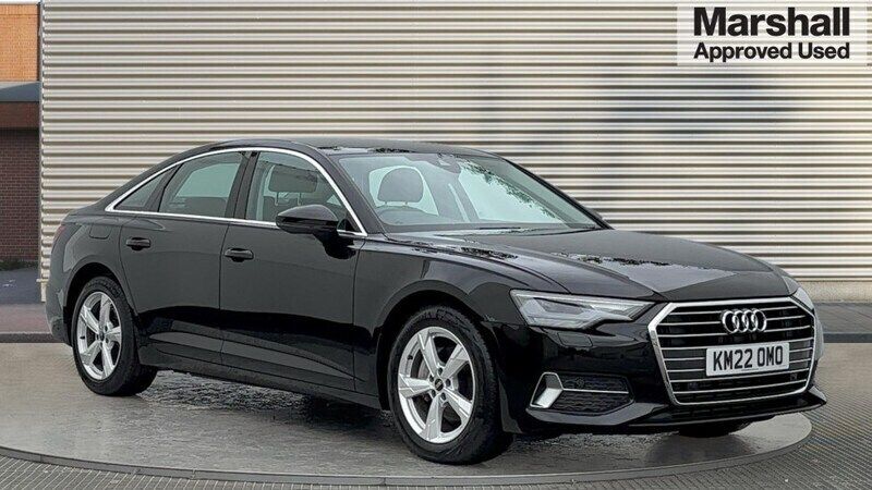 Black Used 2022 Audi A6 Sport Sedan | £22,712 - Image 1/4