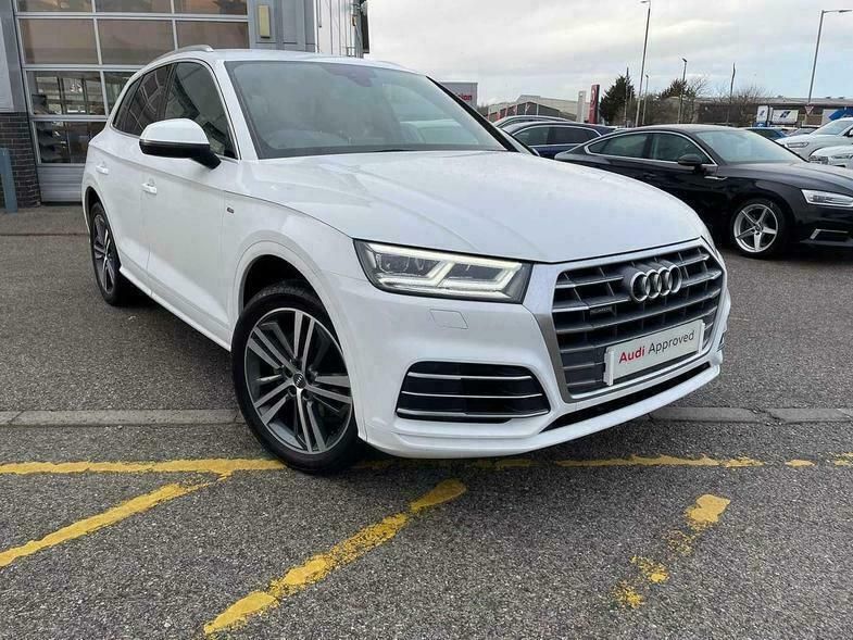 White Used 2018 Audi Q5 S-Line SUV | £18,985 (Fair price) - Image 1/4