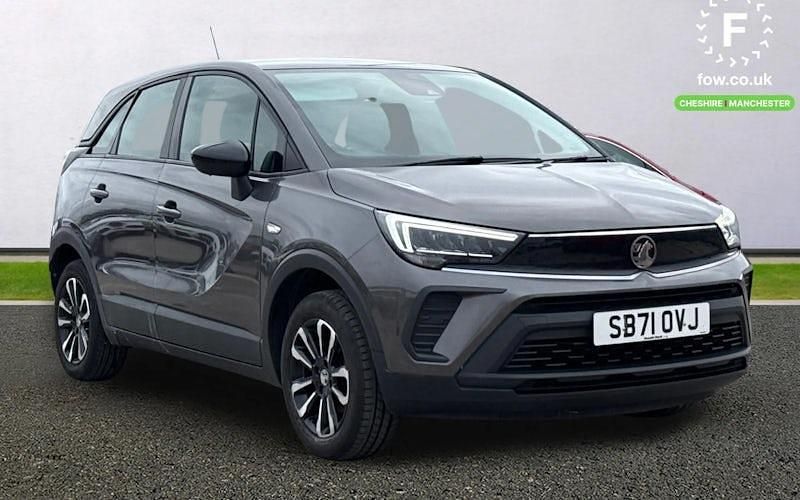 Used Vauxhall Crossland Edition 110 HP (80 kW) 2021 Grey SUV