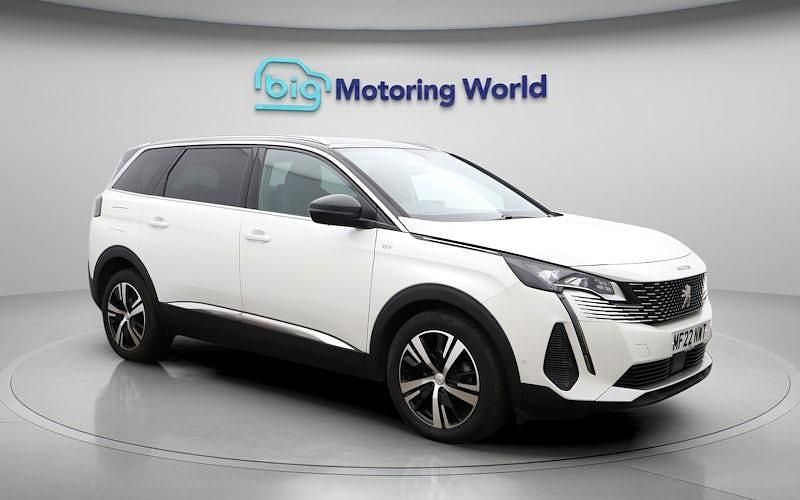 Used Peugeot 5008 GT 181 HP (133 kW) 2022 White SUV
