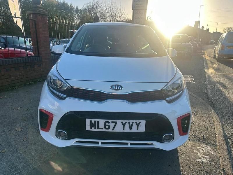 Used Kia Picanto GT-Line S 83 HP (61 kW) 2017 White Hatchback