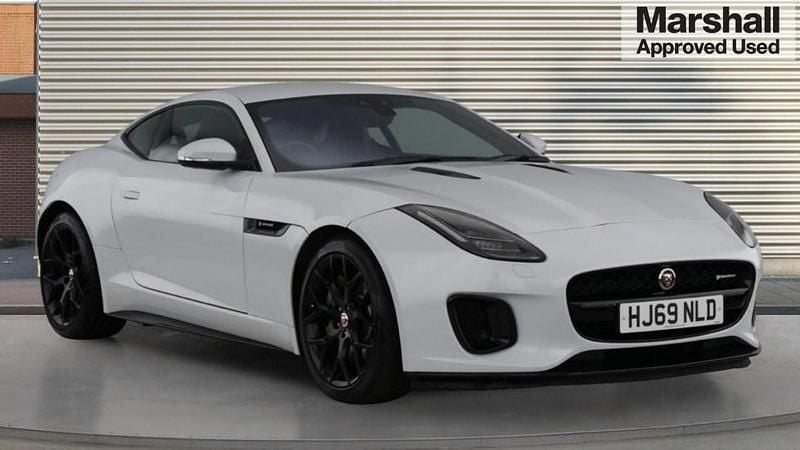 White Used 2019 Jaguar F-Type R-Dynamic Coupe | £31,545 (Good price) - Image 1/4