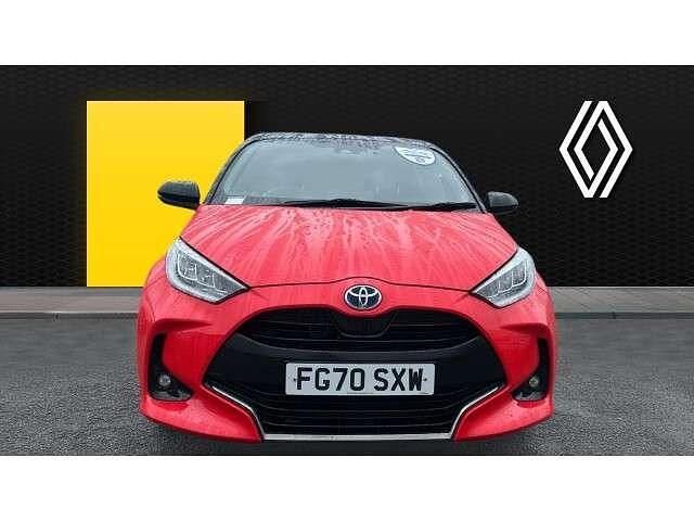 Used Toyota Yaris Hybrid Edition 116 HP (85 kW) 2020 Orange Hatchback