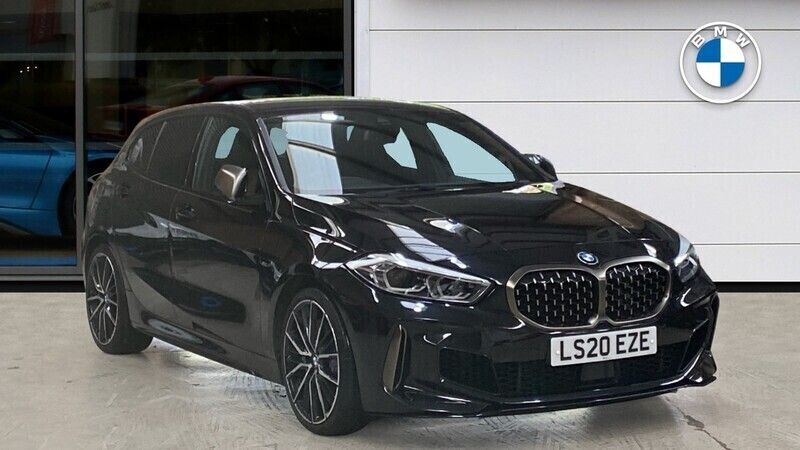 Used BMW M135 Shadowline 302 HP (222 kW) 2020 Black Hatchback
