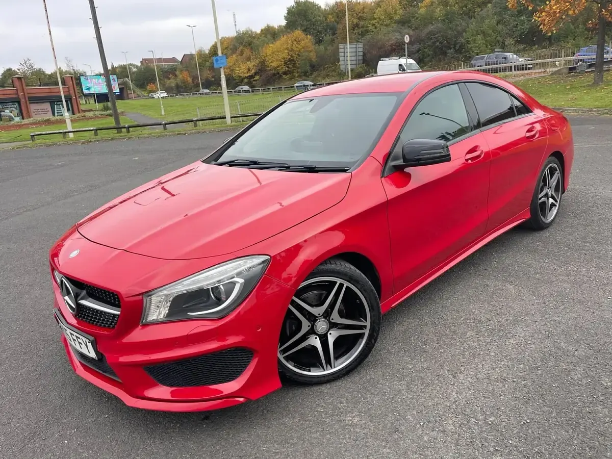 Used Mercedes CLA200 AMG 2015 Red Coupe