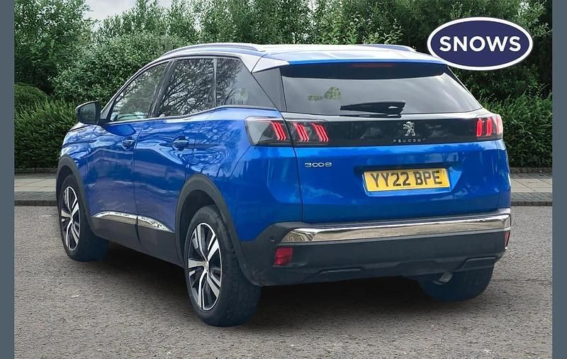 Used Peugeot 3008 Allure Premium 131 HP (96 kW) 2022 Blue SUV