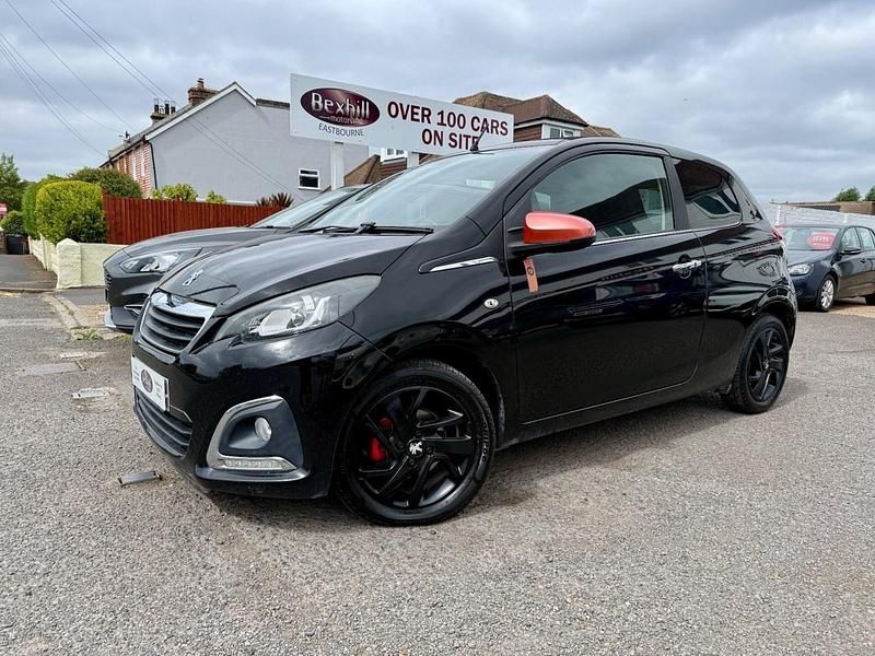 Black Used 2015 Peugeot 108 Roland Garros Hatchback | £5,999 (Expensive) - Image 1/4