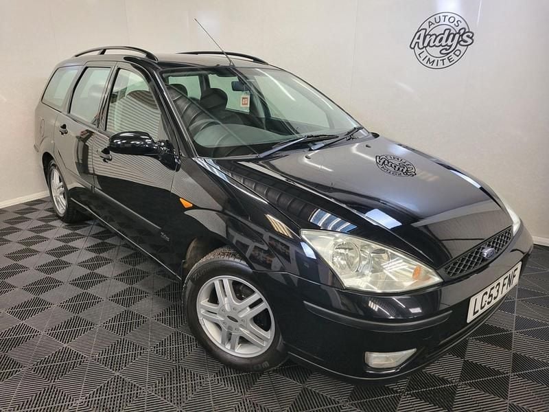 Black Used 2003 Ford Focus Zetec Estate | £3,499 (Good price) - Image 1/4