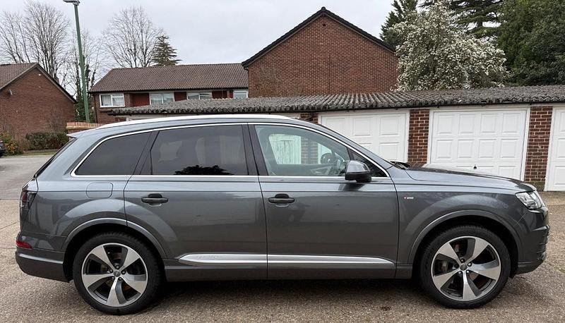 Begagnad Audi Q7 S-Line 2016 Grå SUV
