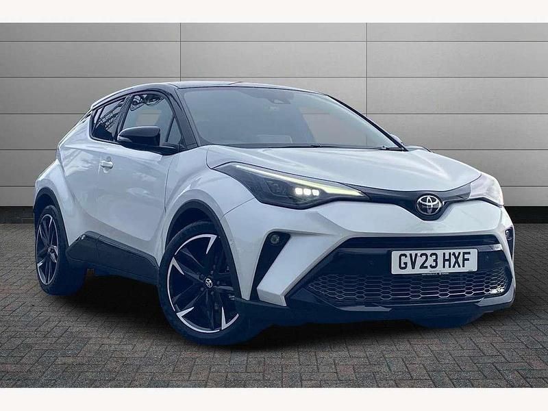 White Used 2023 Toyota C-HR Sport SUV | £25,995 (A bit pricey) - Image 1/3