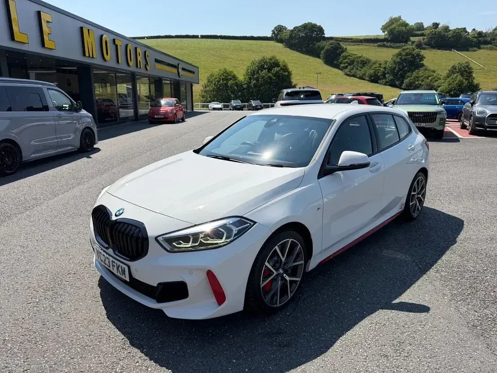 Used BMW 128 Comfort Edition 2023 White Hatchback