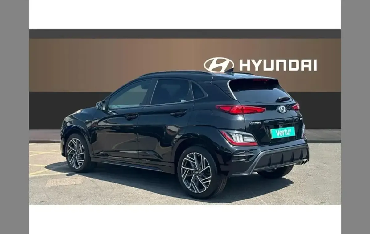 Used Hyundai Kona N Line 117 HP (86 kW) 2023 Black SUV