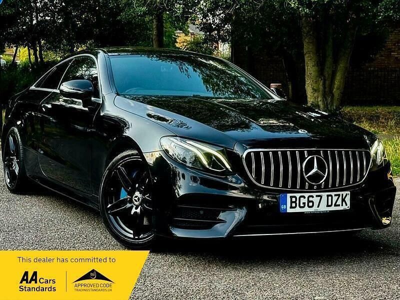 Black Used 2017 Mercedes E220 AMG Line Premium Coupe | £14,995 (Fair price) - Image 1/4