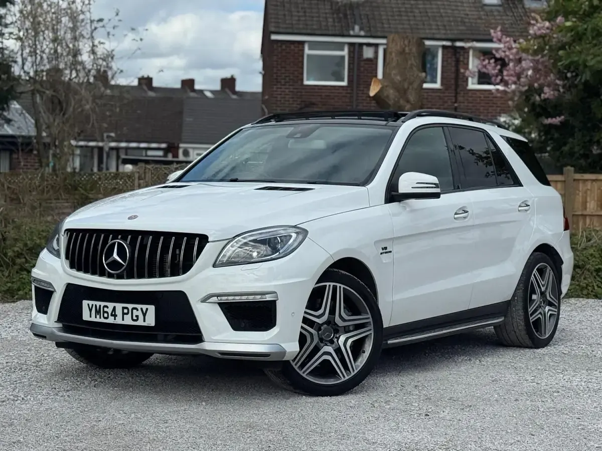 Used Mercedes ML63 AMG AMG 2014 White SUV