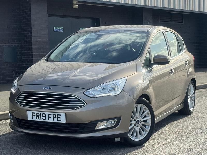 Used Ford C-MAX Titanium 150 HP (110 kW) 2019 Silver MPV