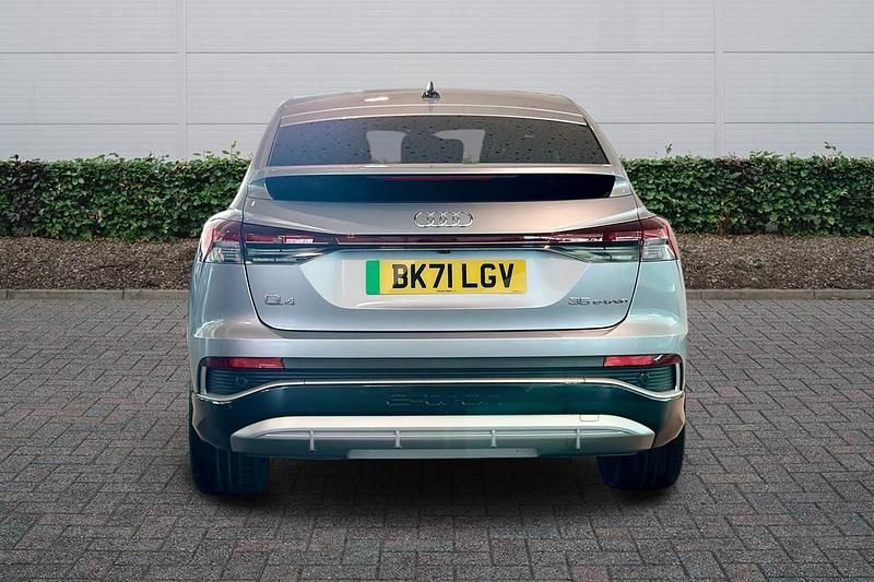 Used Audi Q4 e-tron S-Line 125 kW (170 HP) 2022 Silver SUV