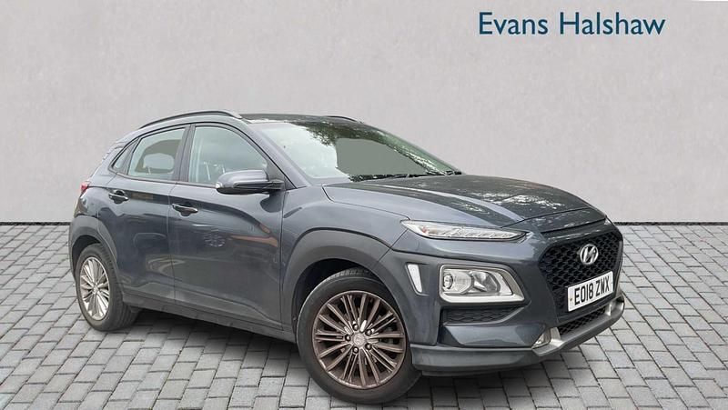 Grey Used 2018 Hyundai Kona SE SUV | £9,790 (Fair price) - Image 1/3