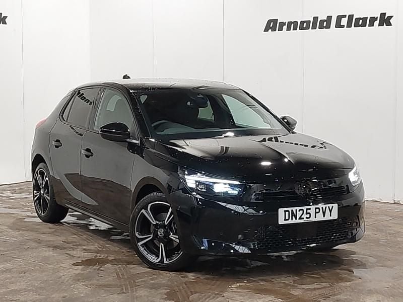 Black Used 2025 Vauxhall Corsa Ultimate Hatchback | £18,698 (Expensive) - Image 1/4