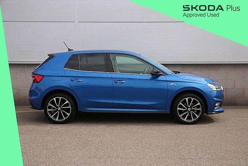 Used Skoda Fabia Monte Carlo 113 HP (83 kW) 2024 Race blue metallic Hatchback